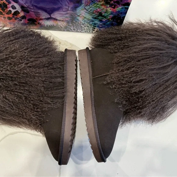 CAPE ROBBIN -Freezy Warm Winter Boots- Chocolate Brown Women’s 11 (fit like 10) - Picture 4 of 6